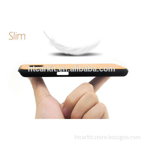 wood+pc mobile phone case for samsung s6,for samsung s6 wooden case